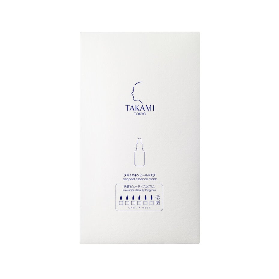 TAKAMI Skin Peel Mask 4pcs/Box 日本TAKAMI 角质道小蓝瓶面膜 4片/盒