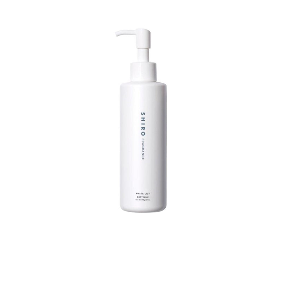 Shiro Fragrance Body Milk White Lily 195g日本SHIRO身体乳液百盒香