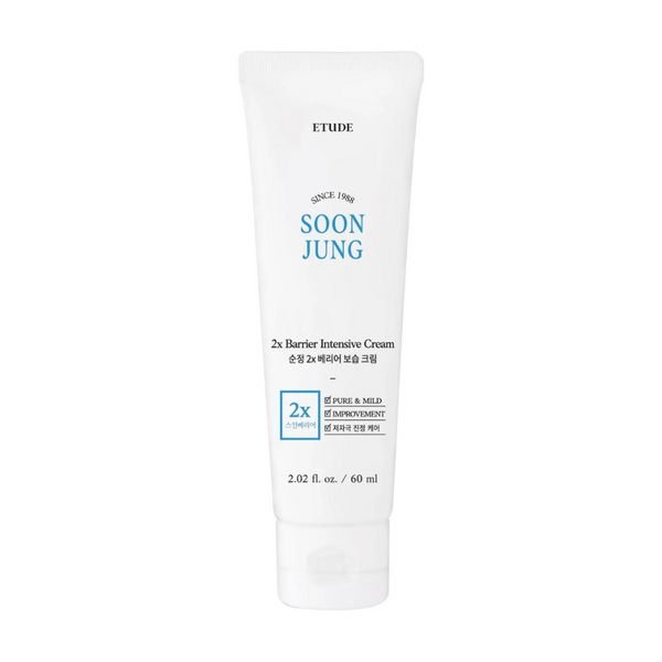 ETUDE HOUSE Soon Jung 2x Barrier Intensive Cream 伊蒂之屋 纯晶舒缓保湿面霜 60ml