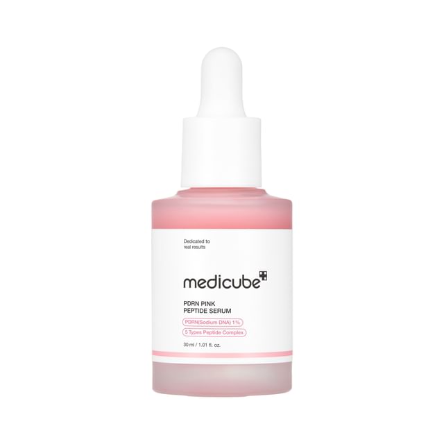 MEDICUBE Pdrn Pink Serum 韩国MEDICUBE 粉红胜肽胶原蛋白安瓶精华 30ml