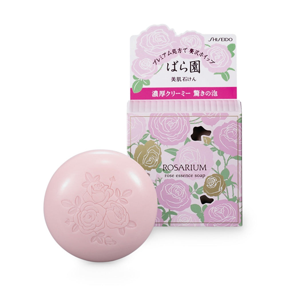 Shiseido Rosarium Rose Essence Soap RX 资生堂 玫瑰园玫瑰仙子润肤乳霜皂 100g