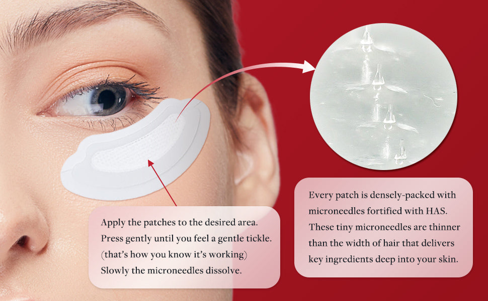 SPA TREATMENT HAS i Micro Patch 4 pairs  絲芭 SPA Treatment HAS 玻尿酸微针眼膜 4对