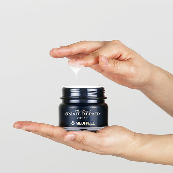Medi-Peel 24K Gold Snail Repair Cream 50g 美蒂菲 24K黄金蜗牛修复霜 50g
