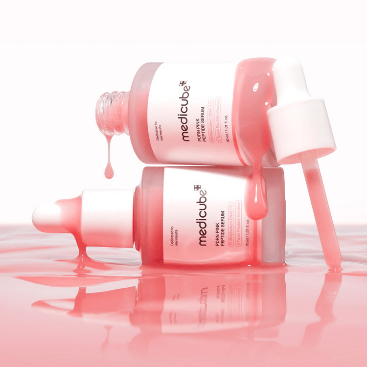 MEDICUBE Pdrn Pink Serum 韩国MEDICUBE 粉红胜肽胶原蛋白安瓶精华 30ml
