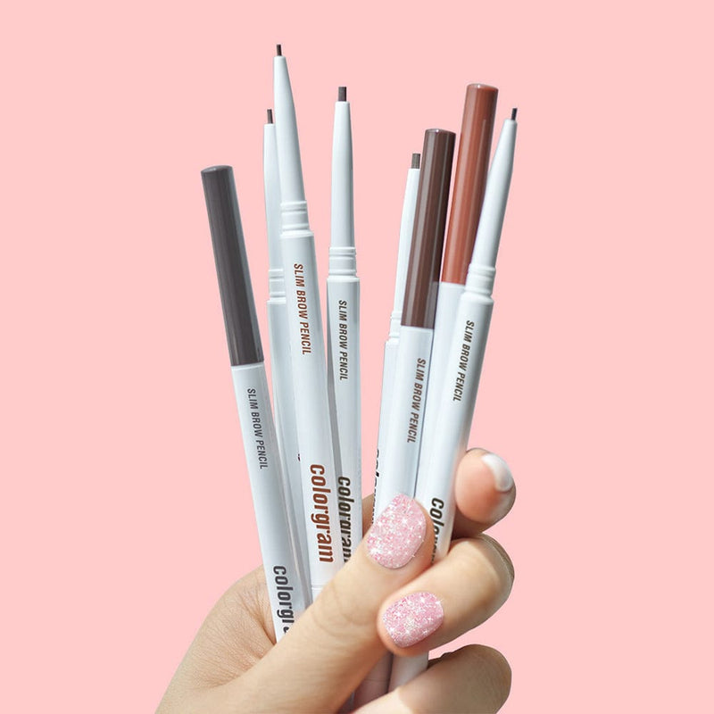 Colorgram Artist Formula Slim Brow Pencil (01 Deep Brown) 韩国Colorgram 艺术家配方修身眉笔 (01 深咖啡色)