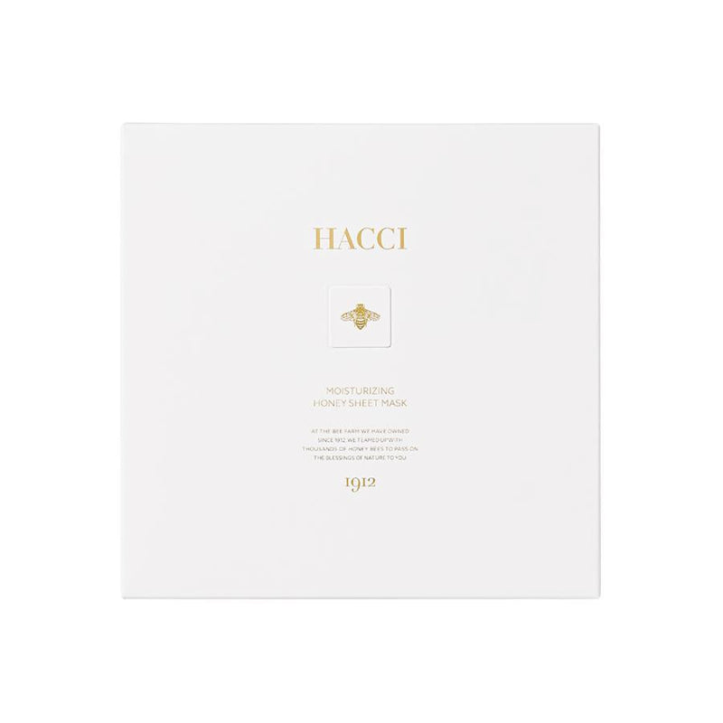 Hacci Honey Sheet Mask 6 Pcs/box 蜂王浆保湿精华面膜