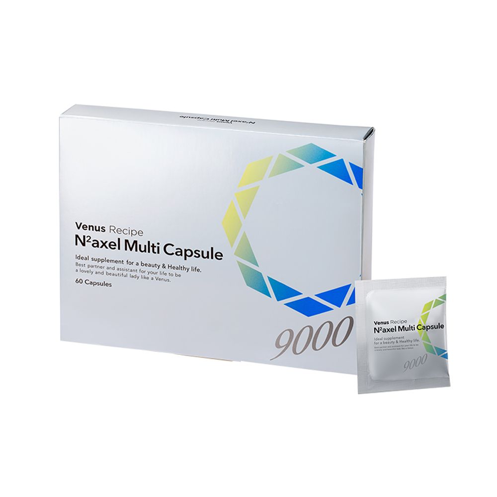 AXXZIA Venus Recipe Nutsu Axel Multo Capsule 60 Capsule (2 Capsule x 30 Packs) 日本晓姿 维纳希NMN 9000臻活新生驻颜胶囊 60粒(2粒x30包）
