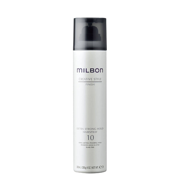 MILBON Creative Style Finish Hairspray (10 Extra Strong Hold) 日本Milbon 哥德式极塑造型喷雾  (10 超强长效定款) 9 oz