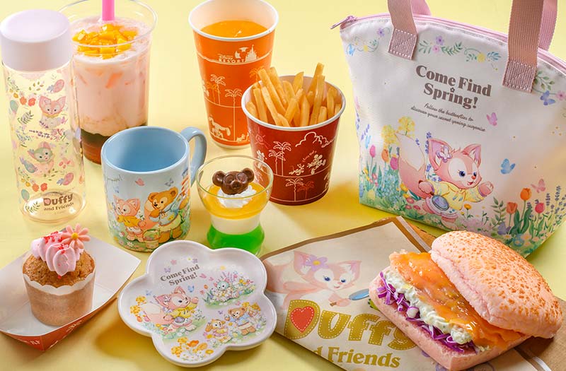 [Pre-Order] Duffy & Friends Come Find Spring Collection Souvenir Lunch Bag [预售] 东京迪士尼 达菲和他的朋友们 寻找春天系列午餐袋