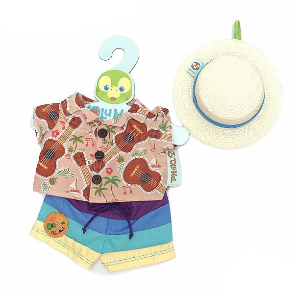 Tokyo Disney Duffy and Friends Hawaii Olu Mel Costume 日本东京迪士尼 达菲和他的朋友们 夏威夷奥乐米服装