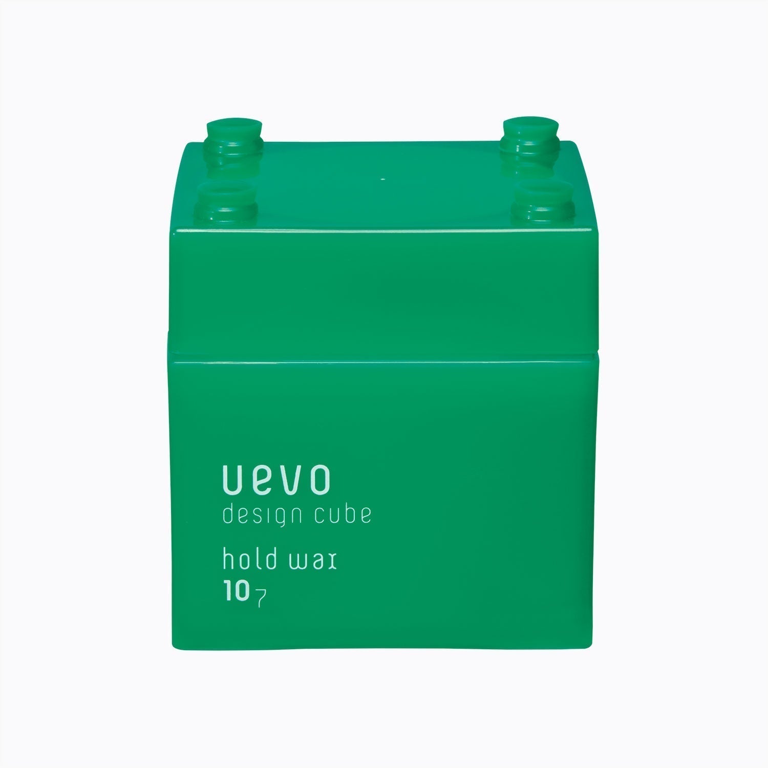 DEMI UEVO DESIGN CUBE 10/7 HOLD WAI 80G 日本DEMI唯葆缔奈优玻10/7绿色硬质发蜡 80g