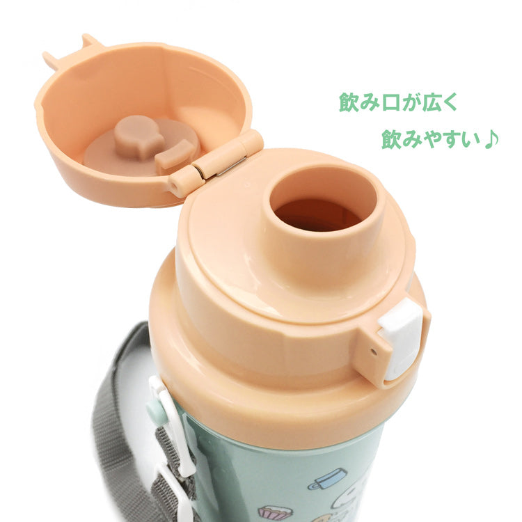 Snoopy One Push Direct Drink Water Bottle 日本史努比 一键开盖水瓶 600mL