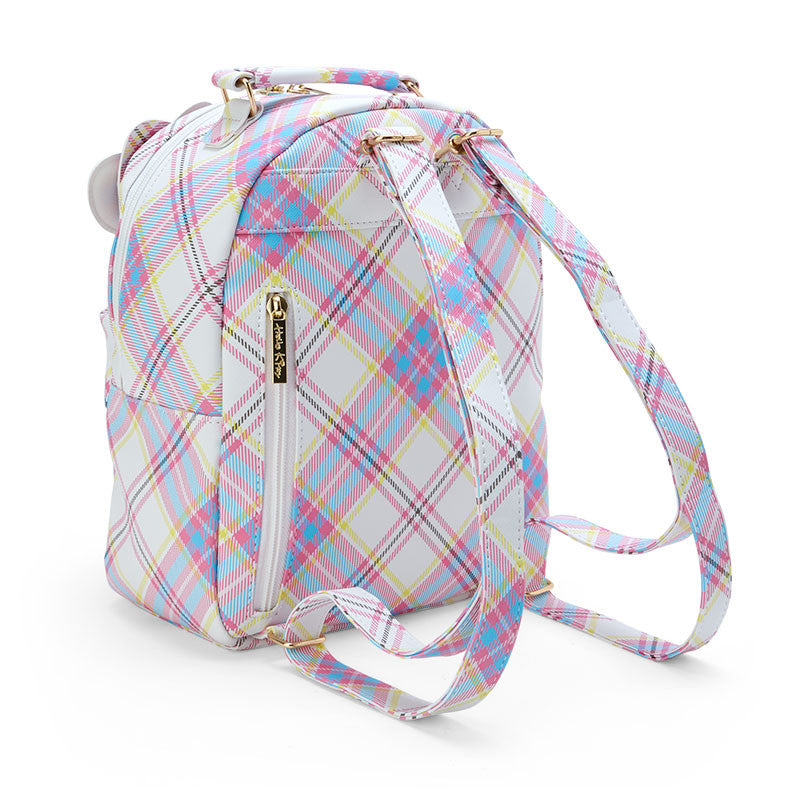Sanrio Hello Kitty Tartan 50th Anniversary Mini Backpack 三丽鸥 凯蒂猫50周年 皮质迷你背包