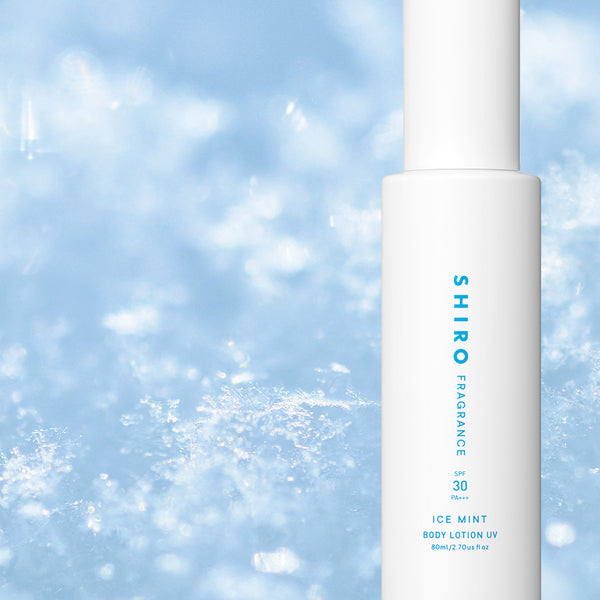 [PRE-ORDER] SHIRO Fragrance Ice Mint Body Lotion UV SPF30 PA+++ [预售] 日本SHIRO 夏季限定冰薄荷UV身体乳喷雾 80ml
