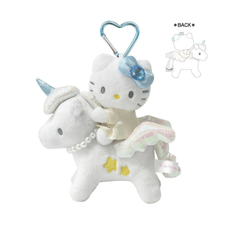 SANRIO Hello Kitty Premium Series Plush Mascot (Pegasus) 三丽鸥 凯蒂猫高级系列玩偶吊饰（飞马)