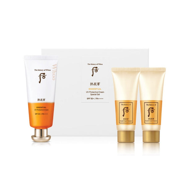 The History of Whoo Gongjinhyang Essential Sun Cream Set 后 拱辰享修护防晒营养霜套装