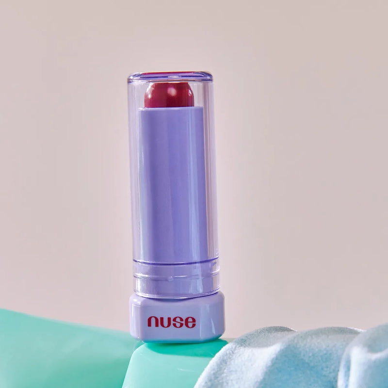 Nuse Color Care Lip Balm (03 So Red) 韩国Nuse 保湿修护润唇膏 (03 深红)