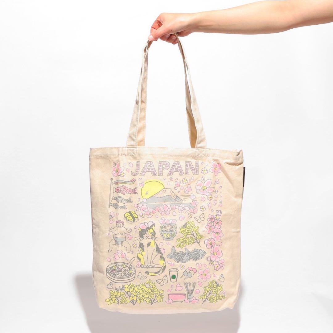 Japan Starbucks Been There Series Sakura Tote Bag 日本星巴克 Been There 地区限定系列 日本樱花托特包
