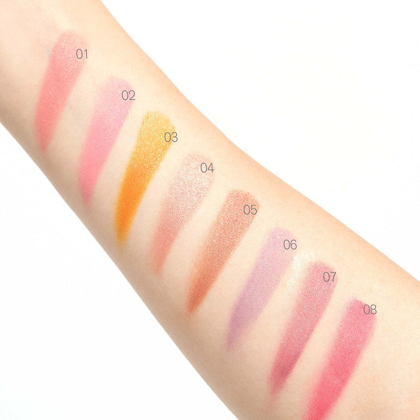 THREE Glam Tone Color Custard 日本THREE 悦动眼唇颊焕采膏 5g