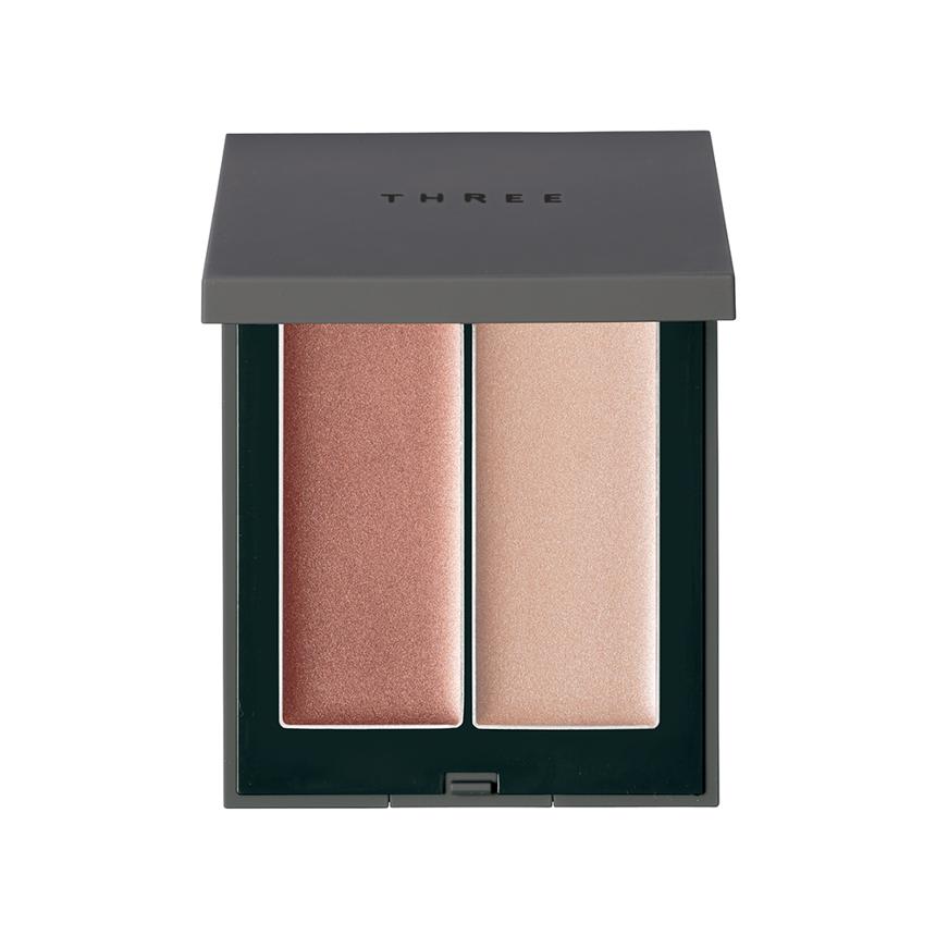 THREE Shimmering Glow Duo 日本THREE 凝光润采盒 6.8g
