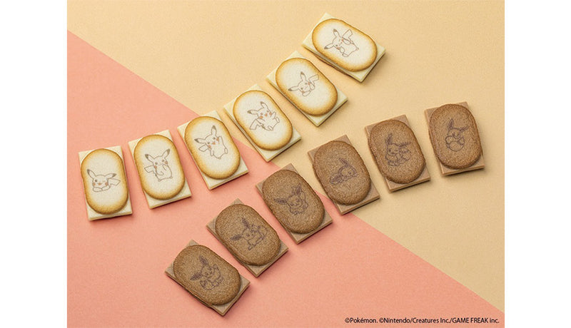 TOKYO BANANA x Pmon Chocolate Sandwich Cookies 24pcs 东京香蕉x宝可梦 皮卡丘&伊布 巧克力夹心饼干 (24枚装)