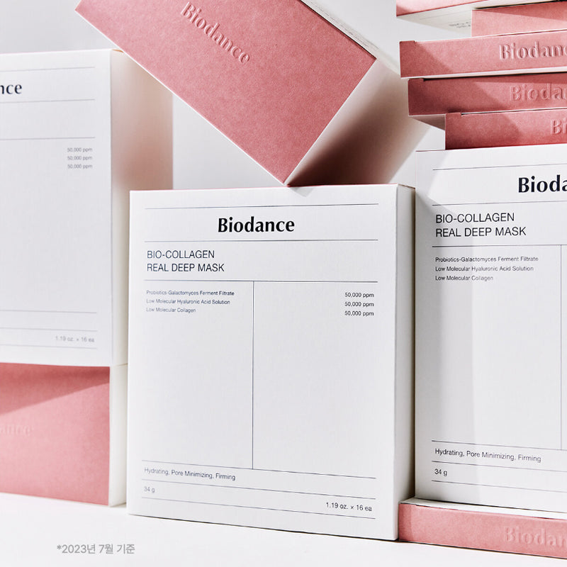 BIODANCE Bio-Collagen Real Deep Mask 4 Pcs/Box 韩国BIODANCE 胶原蛋白深层面膜 4片/盒