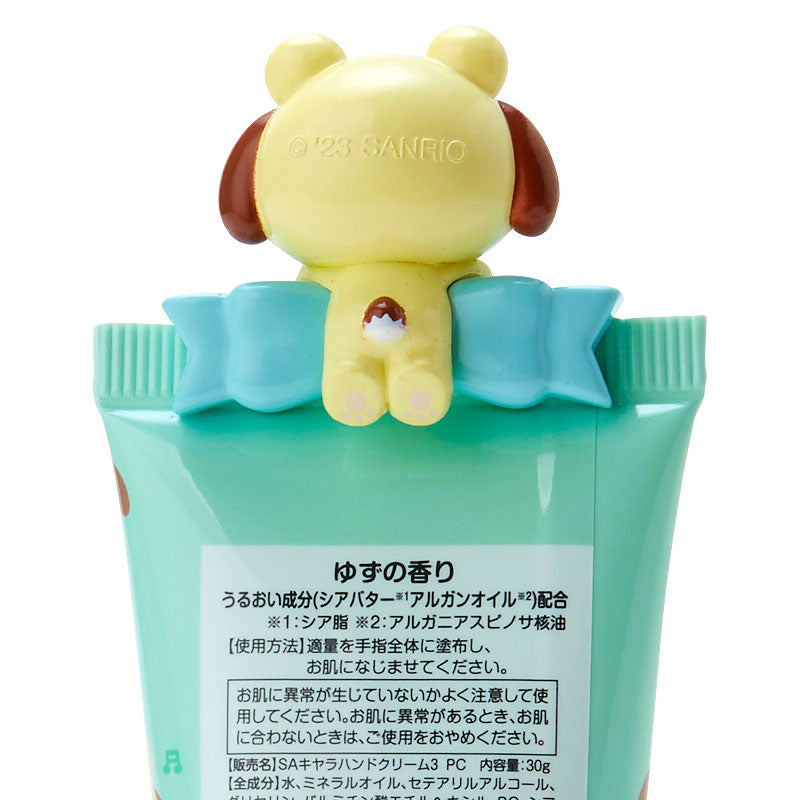 Pochacco Bear Motif Hand Cream (Yuzu)  三丽鸥 帕恰狗小熊造型护手霜 (柚子) 30g