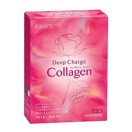 Fancl Deep Charge Collagen Jelly 10pcs 日本芳珂胶原蛋白果冻 10支入