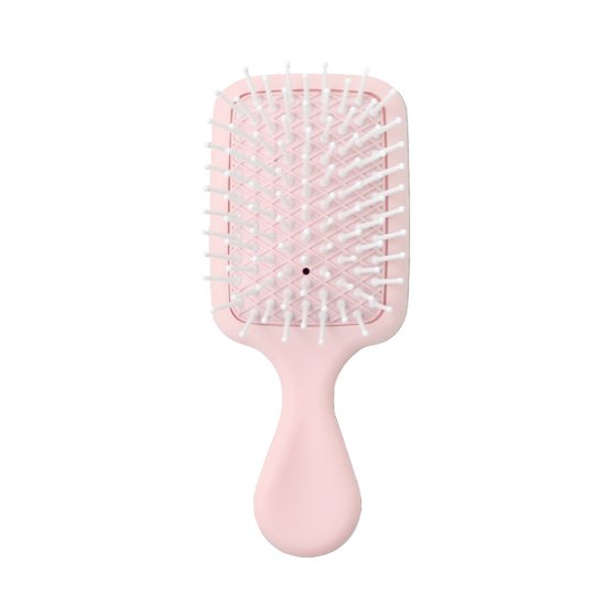 Gloss & Glow Detangle Mini Paddle Brush (Pink) 韩国 Gloss & Glow 迷你除缠结气囊按摩梳 (粉色)