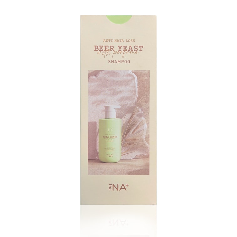 THE NA+ An-Ti Hair Loss Beer Yeast with Protein Shampoo 韩国The NA+ 防脱发啤酒酵母洗发水 500g