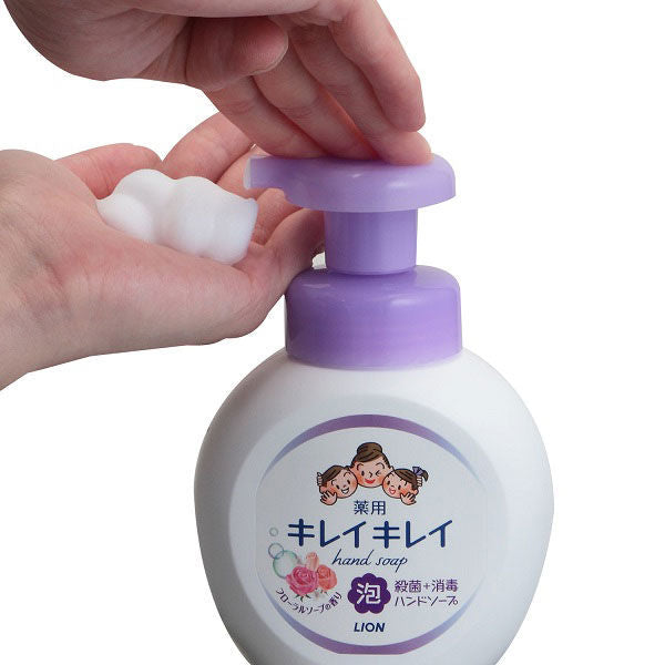 LION Anti-Bacterial Foam Hand Soap (Floral Scent) 250ml  狮王 滋润抗菌泡沫洗手液 (花香型)