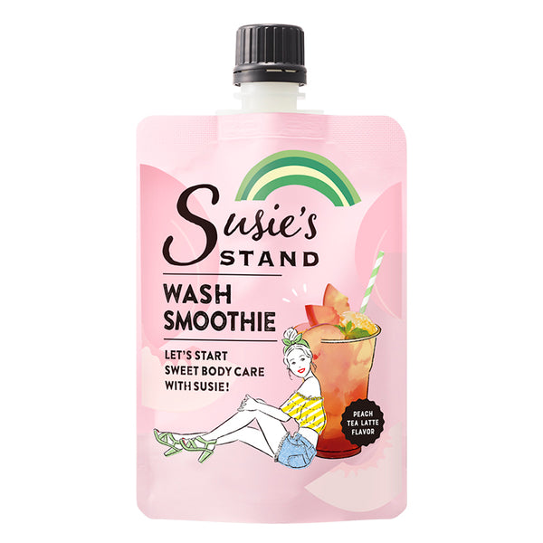 BCL Susie's Stand Peach Tea Latte Wash Smoothie Hair Removal Repair Body Wash 日本BCL Susie's Stand 桃茶拿铁冰沙脱毛修复沐浴乳 150g