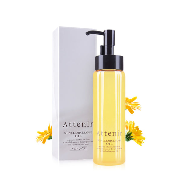 Attenir Skin Clear Cleanse Oil (aroma type)175ml 日本艾天然植物抗老双重净颜亮肤深层卸妆油 (清新柑橘香)