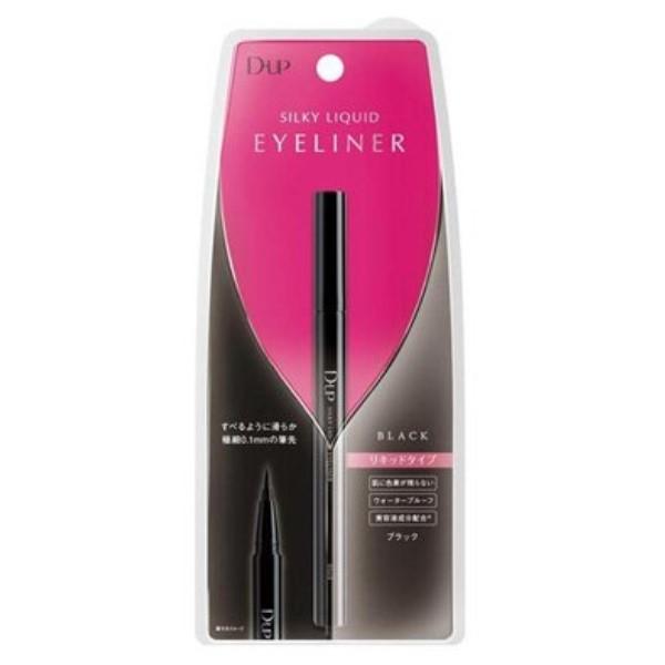 D-UP Silky Liquid Eyeliner (Black) 日本D-UP 极细丝滑防水眼线液笔 (浓黑) 0.4ml