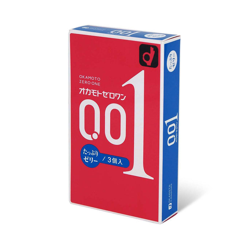 Okamoto Condoms Zero One 3PCS [3 Types]