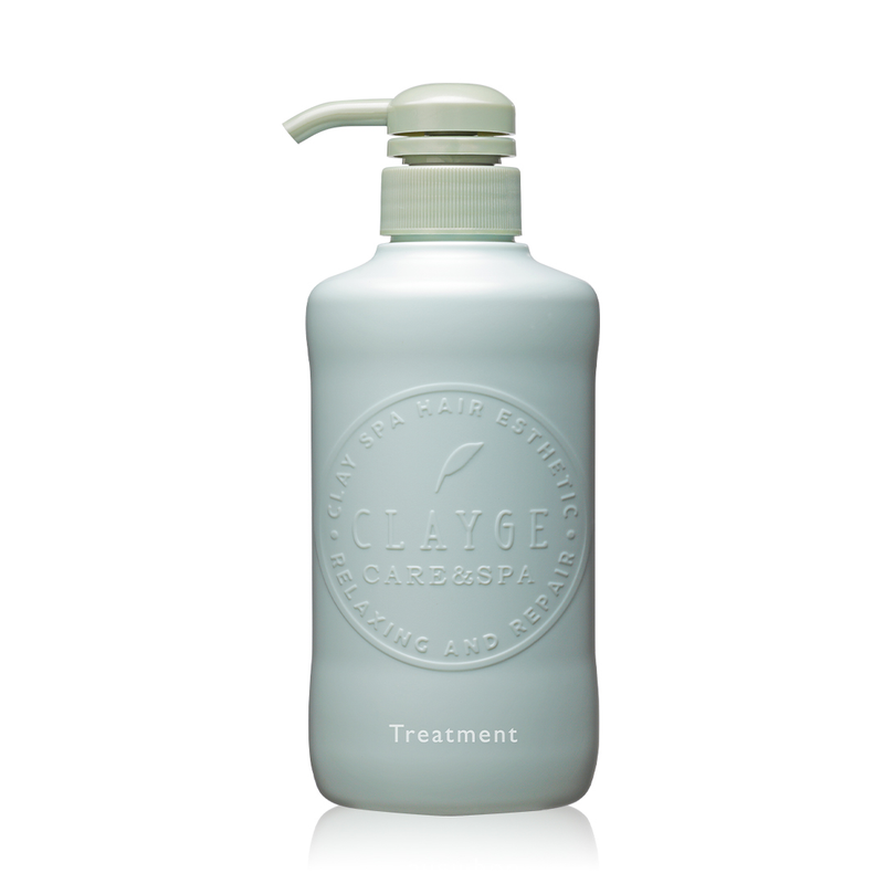 Clayge Care&SPA Treatment R [ Floral & Patchouli Scents ] 500ml 日本Clayge温冷SPA氨基酸精油保湿控油护发素 花香&广藿香 500ml