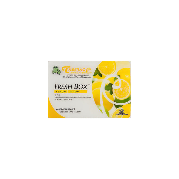 Treefrog natural air freshener Fresh Box Lemon 200g 日本树蛙Treefrog车载空气清新盒 200g