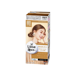 KAO Liese Bubble Foam Hair Dye - Marshmallow Brown 1pc  日本花王泡沫植物染发剂 - 太妃糖棕色 1pc