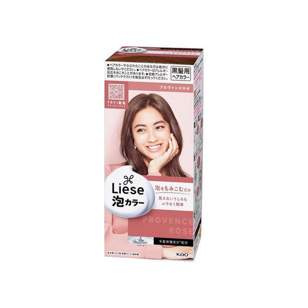 KAO Liese Bubble Foam Hair Dye - Provence Rose 1pc 日本花王泡沫植物染发剂 - 普罗旺斯玫瑰棕色 1pc