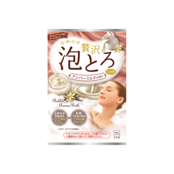Cow Brand Awatoroyu Bath Additive Amber Milk Fragrance 30g 日本Cow美肌舒缓疲劳泡泡入浴剂