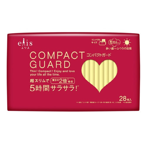 Elis Compact Guard Sanitary Pads 20.5cm (28 PCS)