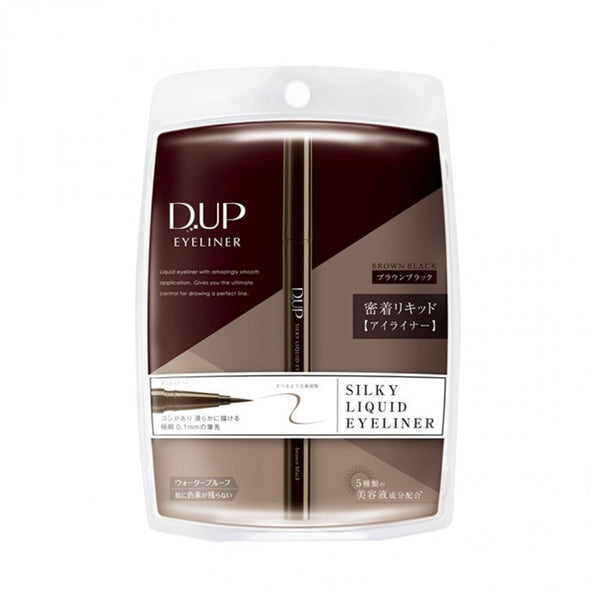 D.UP Silky Liquid Eyeliner [Brown Black]