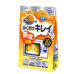 UYEKI Oh! Range Microwave & Wipe 5pcs 威奇 蒸气除菌布(橙油精华) 5片