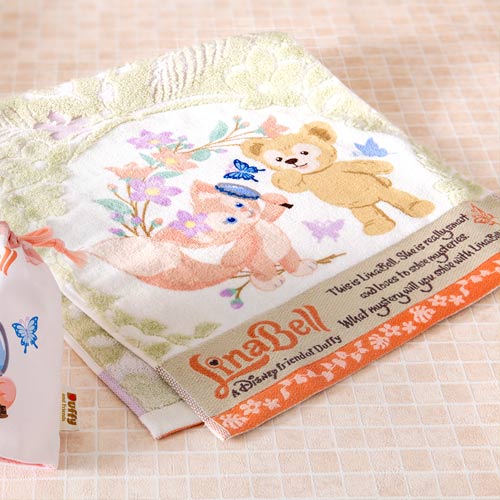 TOKYO Face Towel 东京迪士尼 达菲和他的朋友们 玲娜贝儿洗脸巾