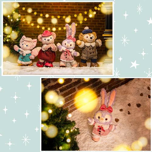 TOKYO Winter Twinkling Town Plush Costume 东京迪士尼 达菲和他的朋友们 冬日闪耀小镇系列玲娜贝儿娃娃衣服