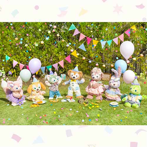 TOKYO Duffy & Friends 40th Anniversary Gelatoni Plush Costume 东京迪士尼 达菲和他的朋友们 40周年纪念系列 杰拉多娃娃衣服