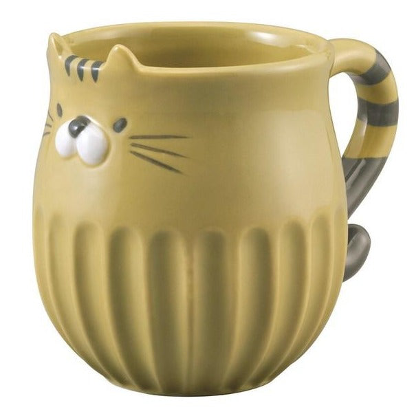 Decole Concombre Cute cattail cup (Tiger) 日本Decole Concombre 可愛貓尾杯 (老虎)
