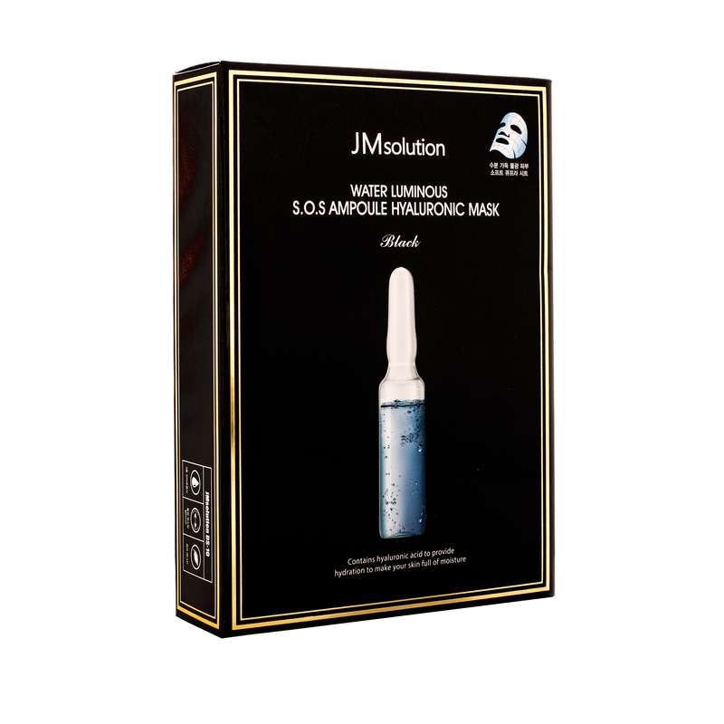 JMSOLUTION Water Luminous S.O.S Ampoule Hyaluronic Mask (Box)