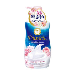 Cow Bouncia Floral Body Soap日本COW Bouncia牛乳石碱沐浴露 花香味 550ml 浓密细腻泡沫保湿沐浴露