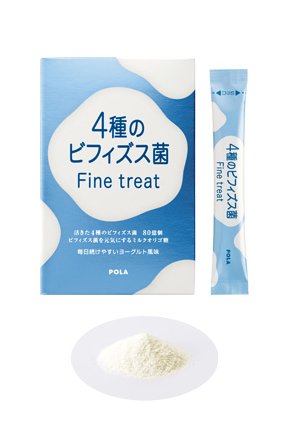 Pola 4 Kinds of Bifidobacteria Fine Treat 90pcs 日本宝丽比菲德氏益生菌乳酸菌粉 90枚